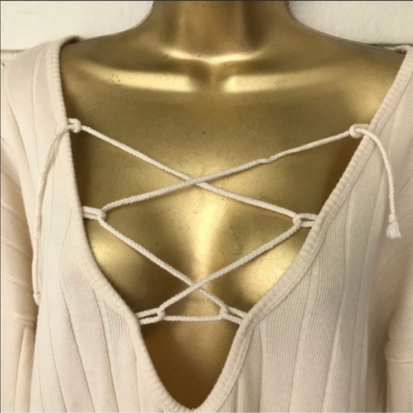 Free People Tops - Free People Lace Up Top